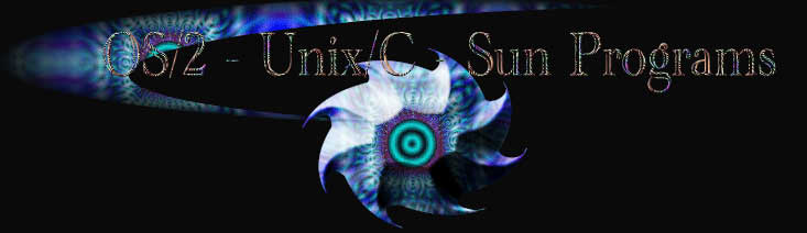 OS/2 - Unix/C - Sun Programs